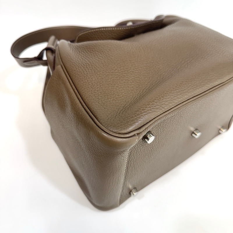 🐻愛馬仕金剛色Hermers18大象灰銀釦T/C皮Lindy30-18