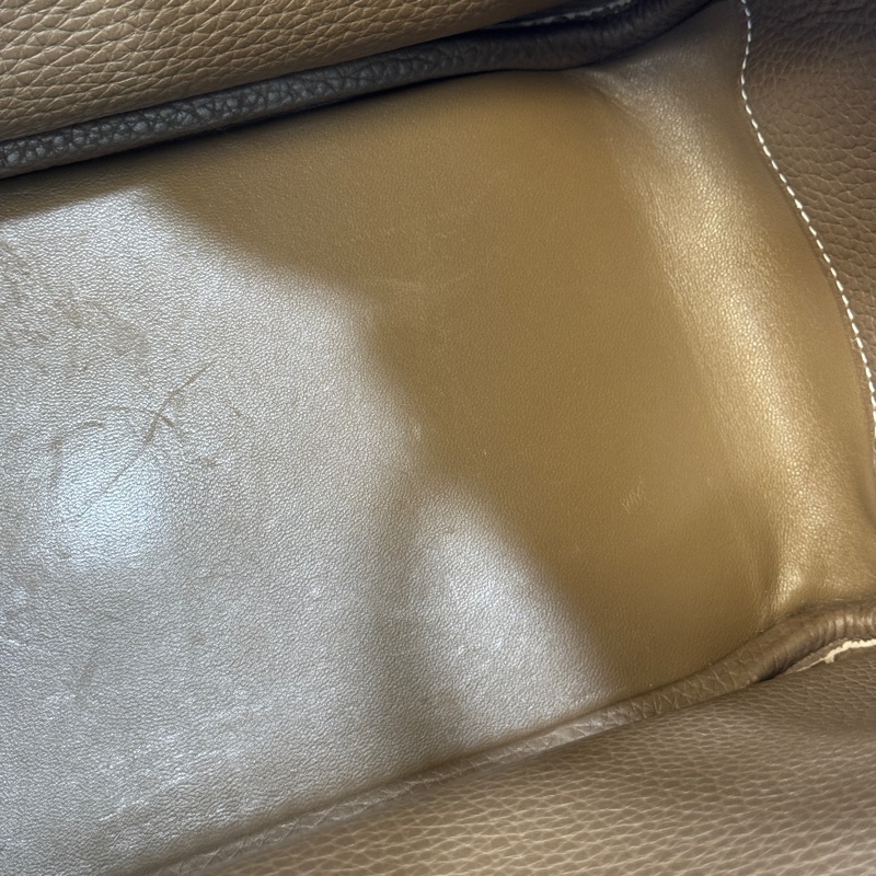 🐻愛馬仕金剛色Hermers18大象灰銀釦T/C皮Lindy30-26