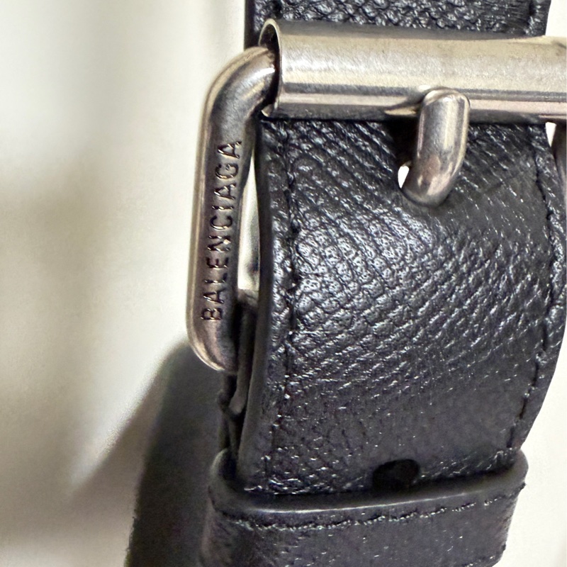 二手閒置品_台灣購證_Balenciaga_巴黎世家_男版沙漏包_24SS_Downtown 單肩包_ 7364732AABJ-22