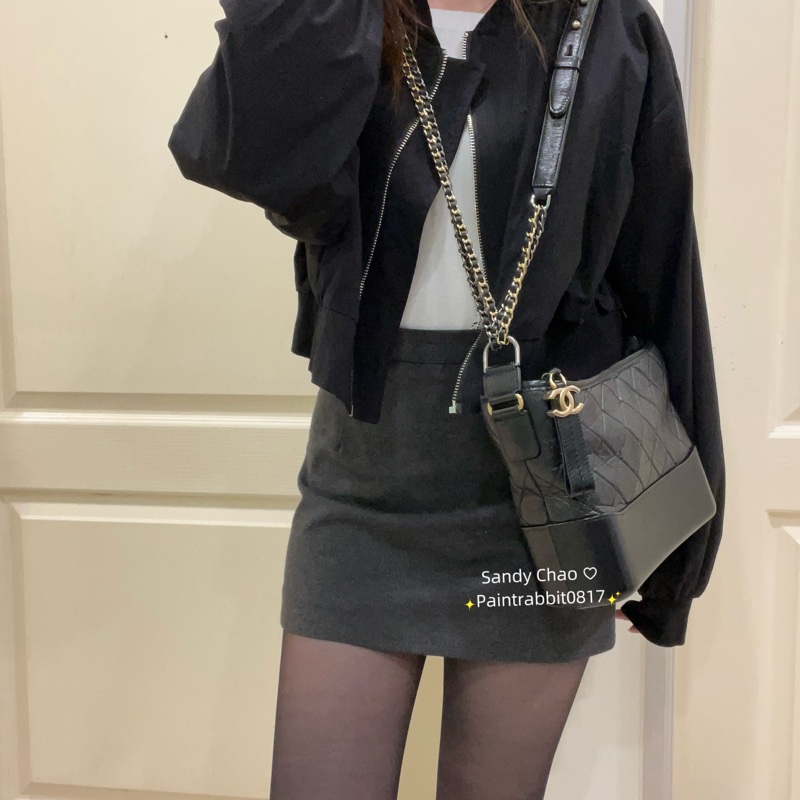 ෆ Chanel 黑色流浪 新中號-1