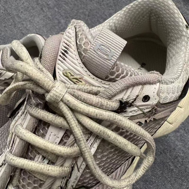 巴黎世家 Stapler 釘書機 低筒復古老爹鞋 米色 39 號-4