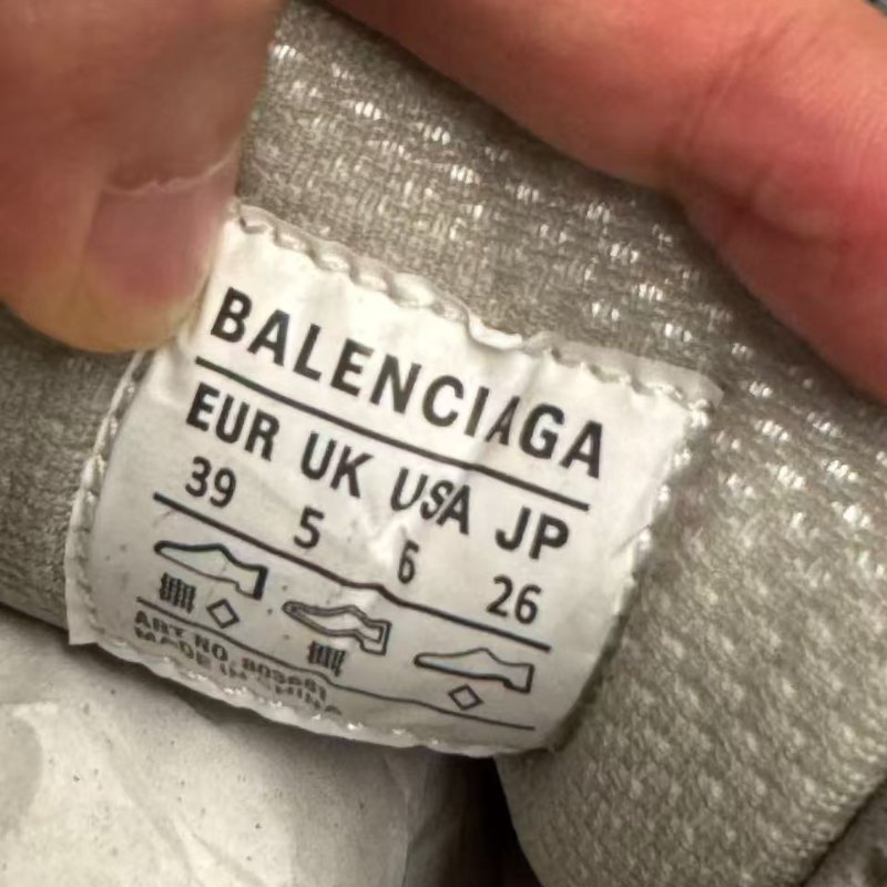 巴黎世家 Stapler 釘書機 低筒復古老爹鞋 米色 39 號-10