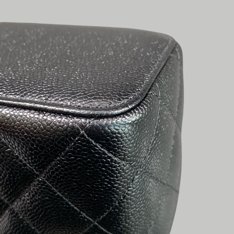 Chanel Caviar Vanity荔枝枝手柄長盒子-5