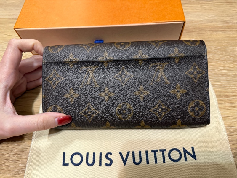 LV 經典老花長夾-6