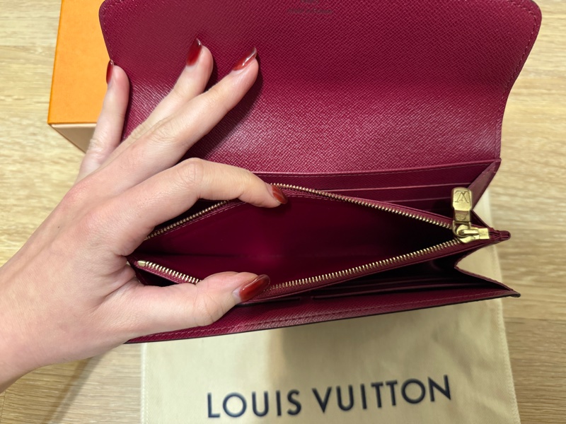 LV 經典老花長夾-11