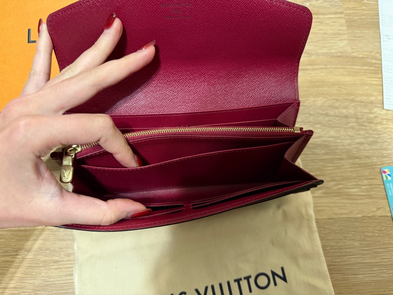 LV 經典老花長夾-12