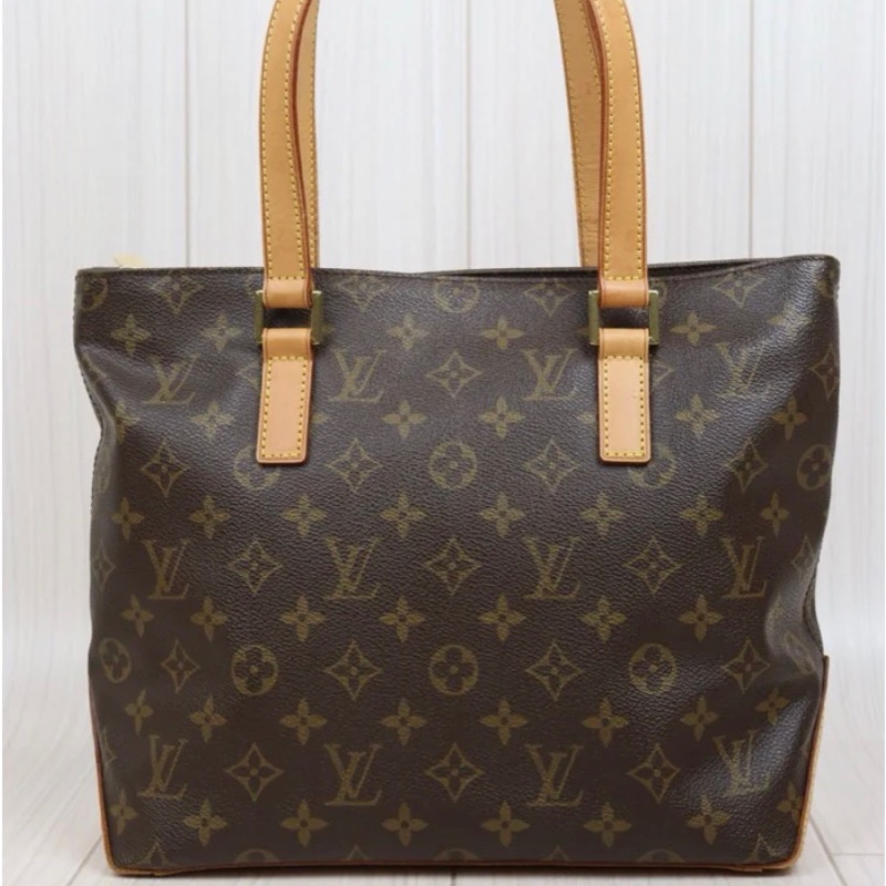 「JL精品代購」9新 LV 老花 hippo 鋼琴托特包中號-3