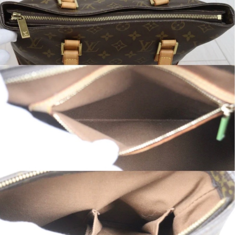 「JL精品代購」9新 LV 老花 hippo 鋼琴托特包中號-9