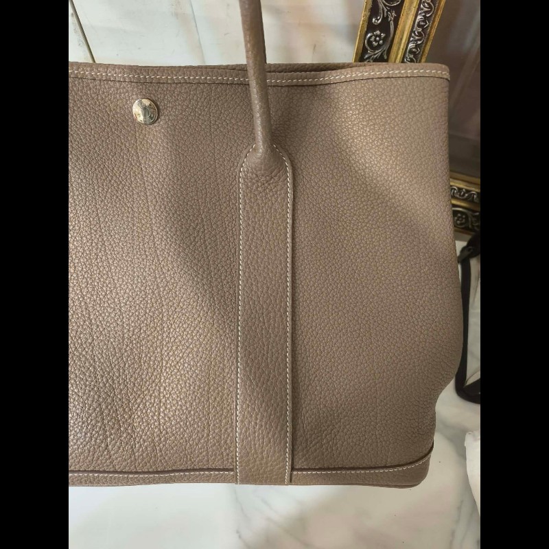 近新閒置花園包Garden Party 36 大象灰金剛色-7