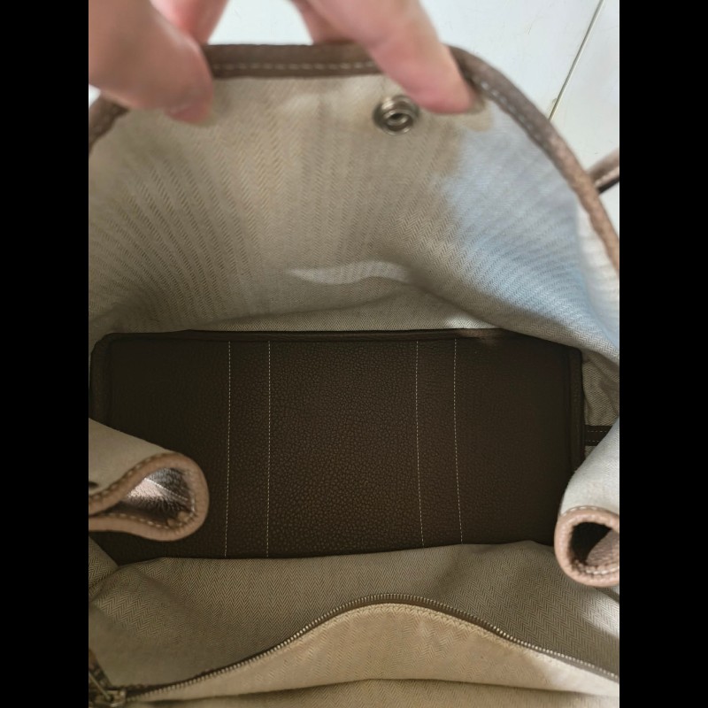 近新閒置花園包Garden Party 36 大象灰金剛色-12