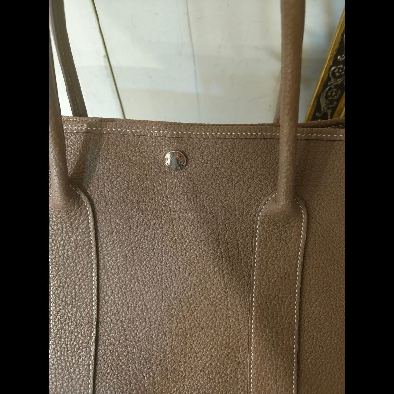 近新閒置花園包Garden Party 36 大象灰金剛色-13