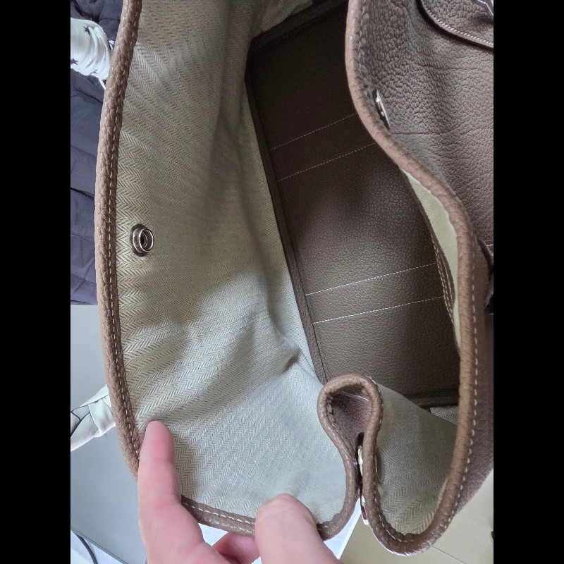 近新閒置花園包Garden Party 36 大象灰金剛色-9