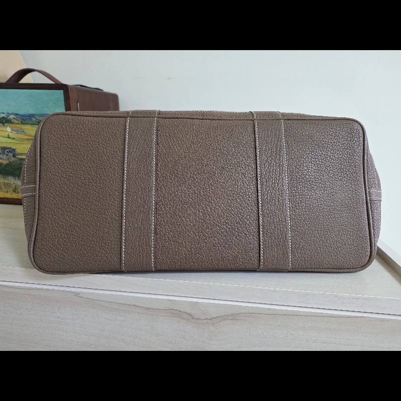 近新閒置花園包Garden Party 36 大象灰金剛色-30