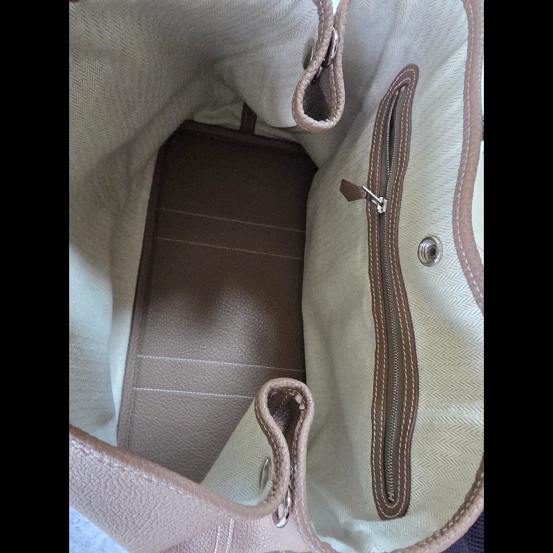 近新閒置花園包Garden Party 36 大象灰金剛色-37