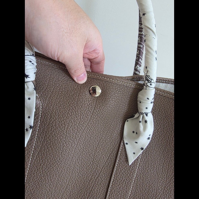 近新閒置花園包Garden Party 36 大象灰金剛色-42