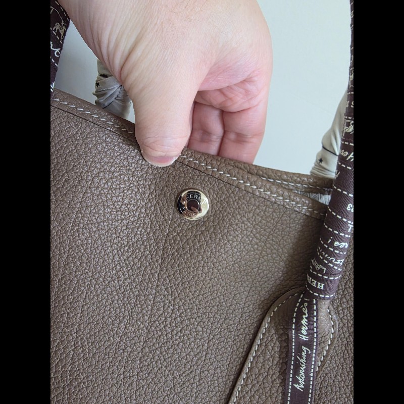 近新閒置花園包Garden Party 36 大象灰金剛色-43