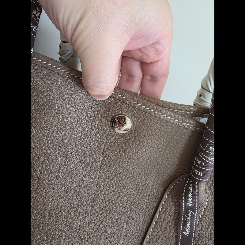 近新閒置花園包Garden Party 36 大象灰金剛色-44