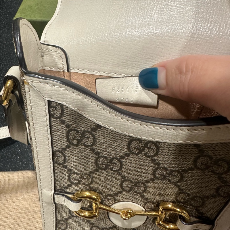 Gucci馬銜扣手機包斜背包9新-2