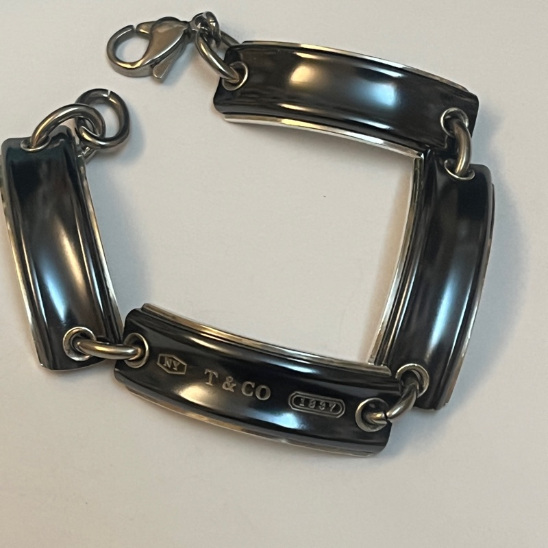 Tiffany & co 1837 鈦手鍊-5