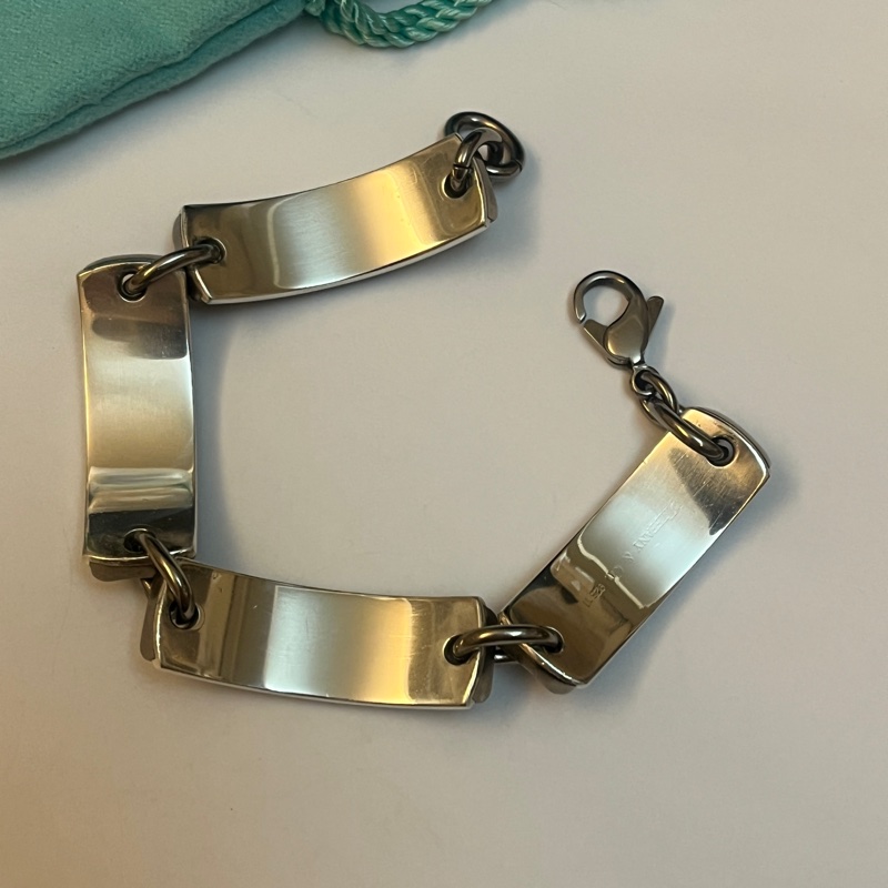 Tiffany & co 1837 鈦手鍊-9