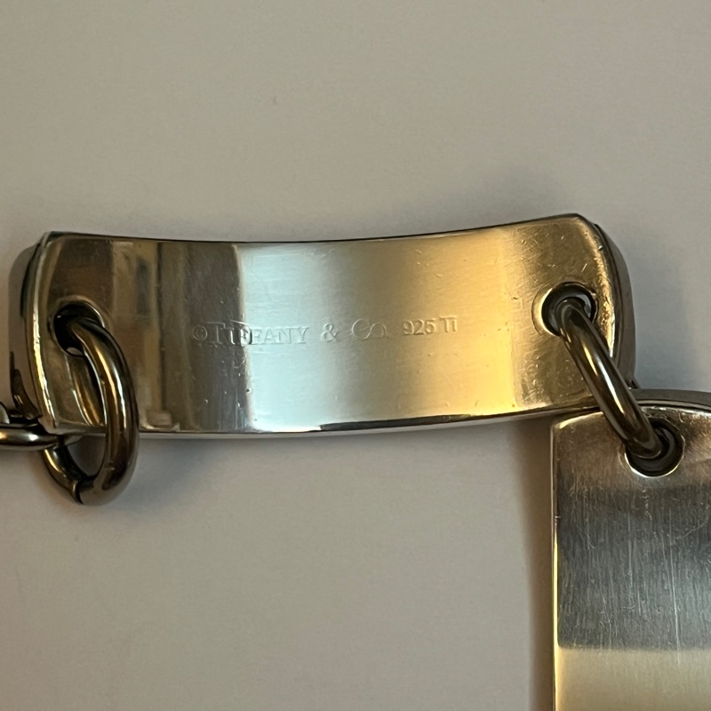 Tiffany & co 1837 鈦手鍊-11