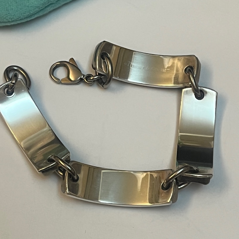 Tiffany & co 1837 鈦手鍊-12