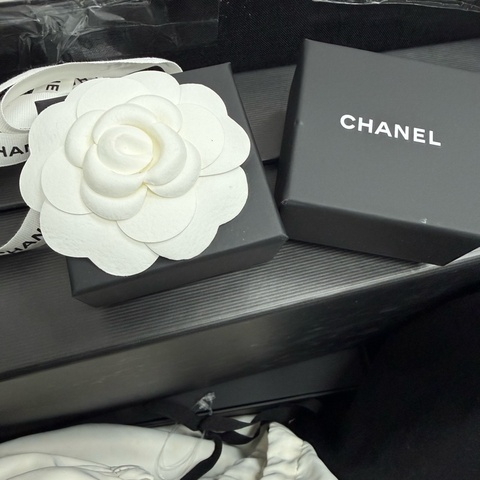 Chanel 小香水瓶 雙C logo 耳環 限量 不撞款