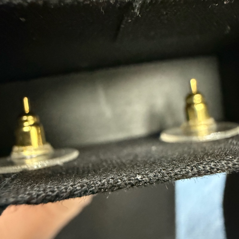 Chanel 復古金雙C Logo 耳環-2