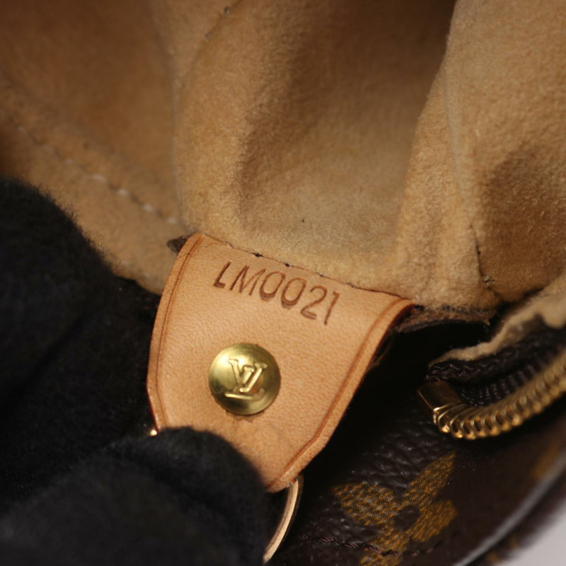 路易威登 Looping GM 單肩包，塗層帆布和皮革，Monogram 圖案，女士，棕色，M51145-4