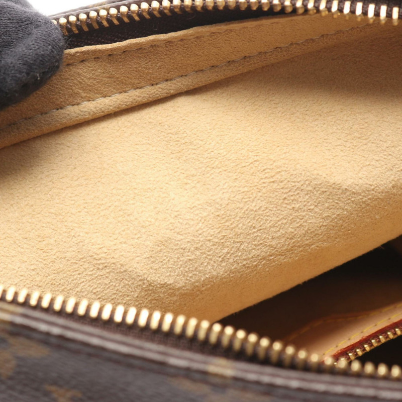 路易威登 Looping GM 單肩包，塗層帆布和皮革，Monogram 圖案，女士，棕色，M51145-5