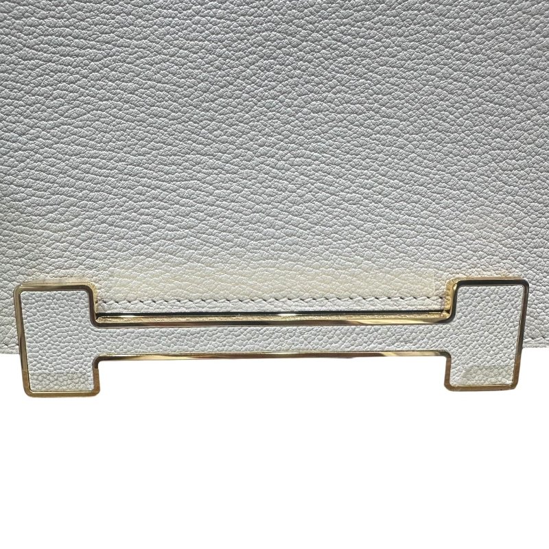 【美收精品】HERMES 奶昔白GETA B刻印 4-771-6