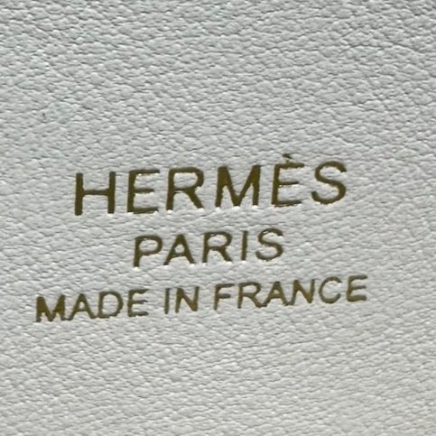 【美收精品】HERMES 奶昔白GETA B刻印 4-771-14