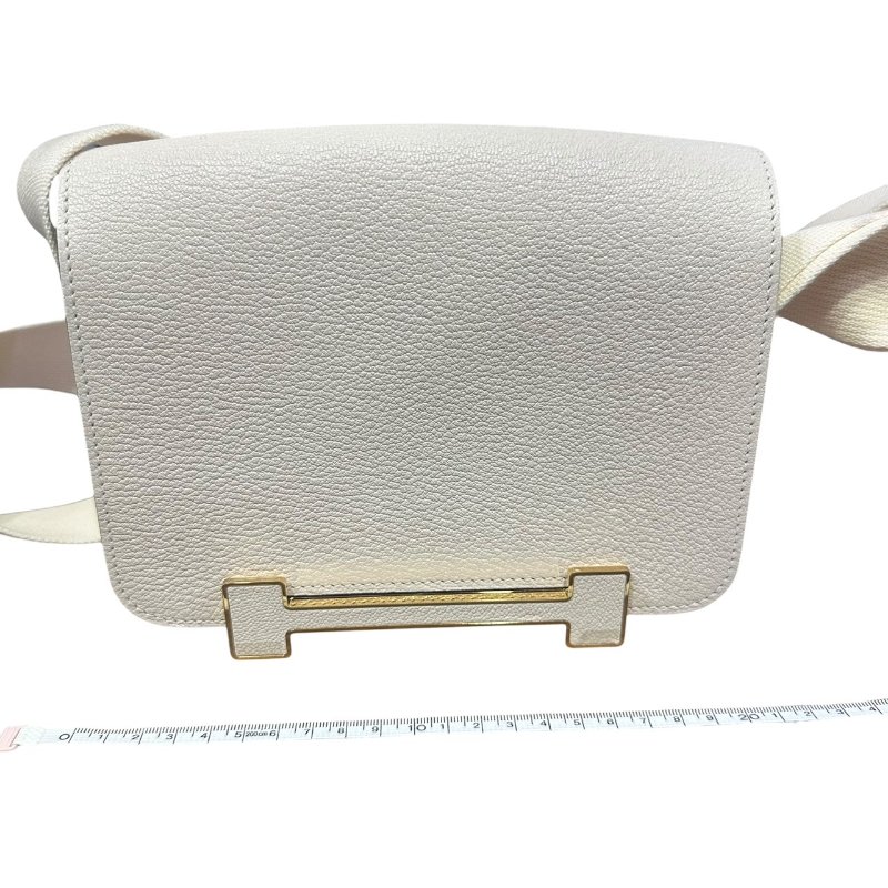 【美收精品】HERMES 奶昔白GETA B刻印 4-771-15
