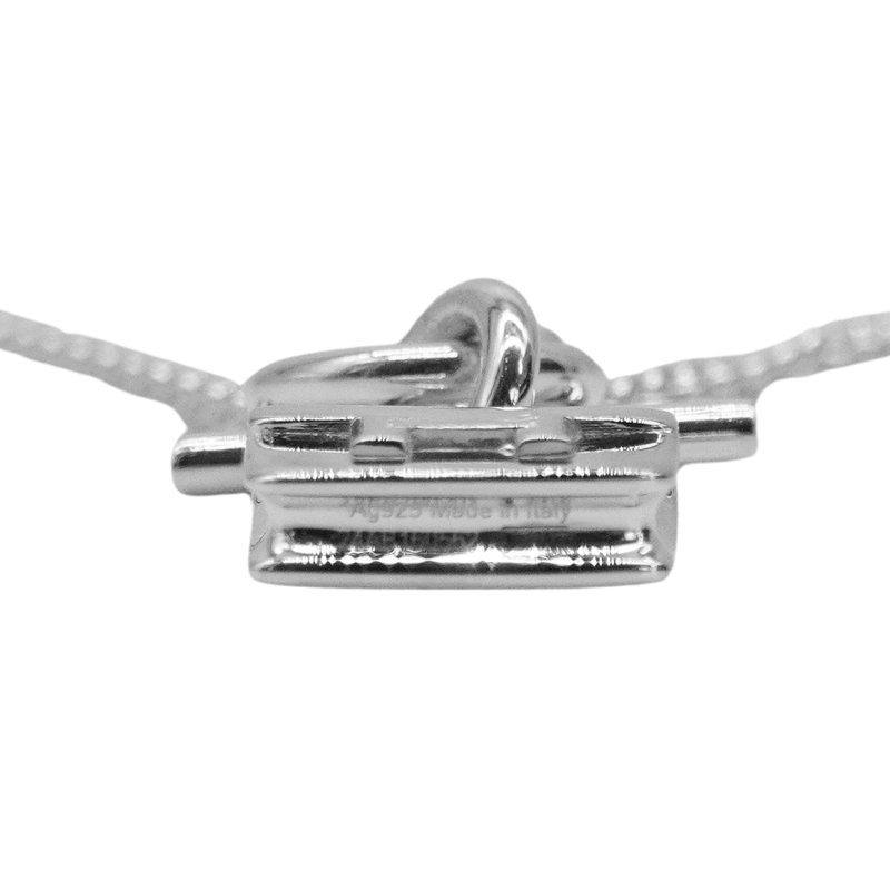 Hermes Constance 925純銀包包造型項鍊(銀)-3