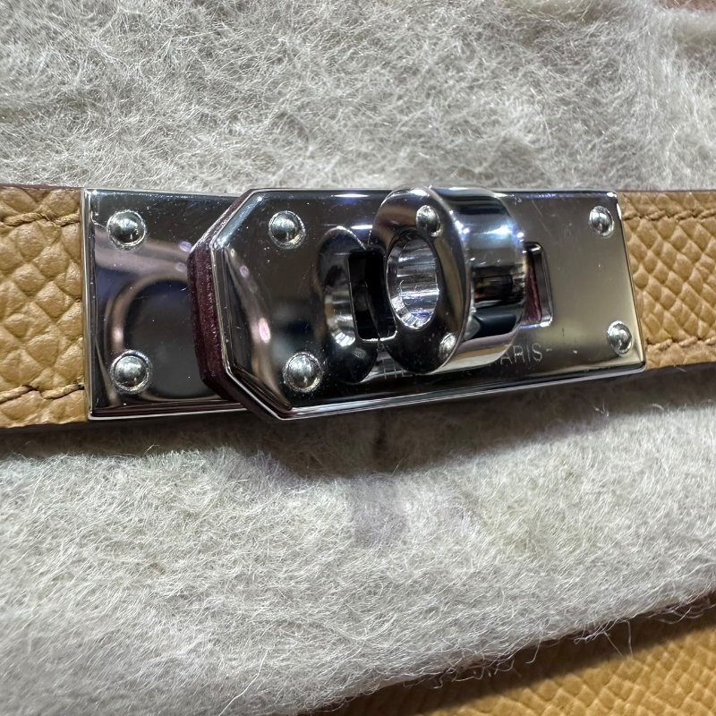 【美收精品】HERMES 焦糖色KELLY TOGO W刻印 4-770-10
