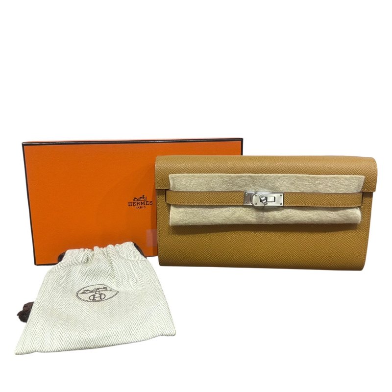 【美收精品】HERMES 焦糖色KELLY TOGO W刻印 4-770-15