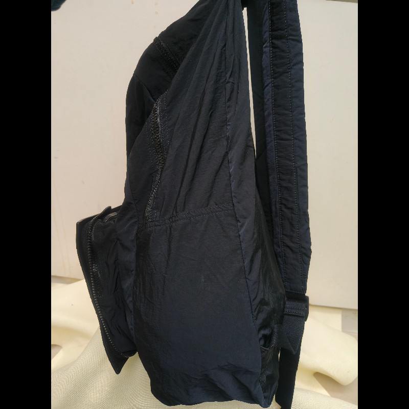 【9成新】㊣✨Bottega Veneta ✨(附防塵袋)寶緹嘉 BV 拼色 羊皮 編織 拼接 帆布 可收納 後背包 /二手包/二手精品/保證正品🌳二手樹屋🌳-3