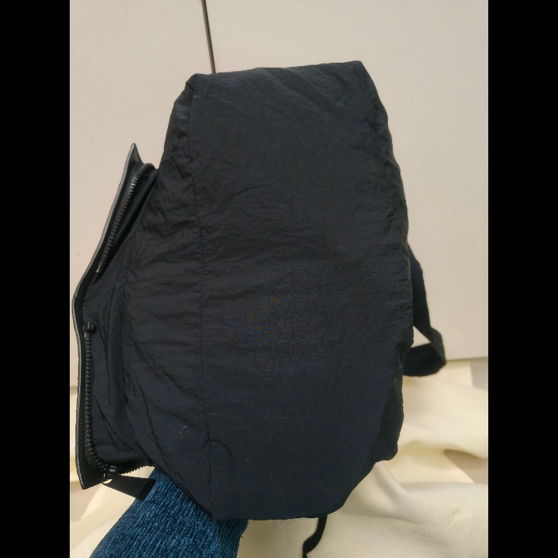 【9成新】㊣✨Bottega Veneta ✨(附防塵袋)寶緹嘉 BV 拼色 羊皮 編織 拼接 帆布 可收納 後背包 /二手包/二手精品/保證正品🌳二手樹屋🌳-6