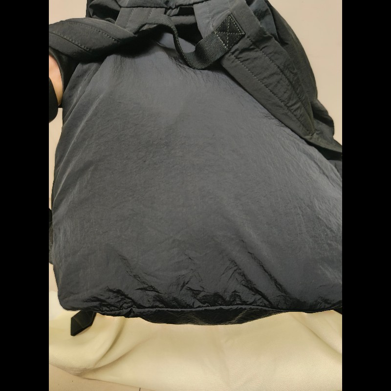 【9成新】㊣✨Bottega Veneta ✨(附防塵袋)寶緹嘉 BV 拼色 羊皮 編織 拼接 帆布 可收納 後背包 /二手包/二手精品/保證正品🌳二手樹屋🌳-27