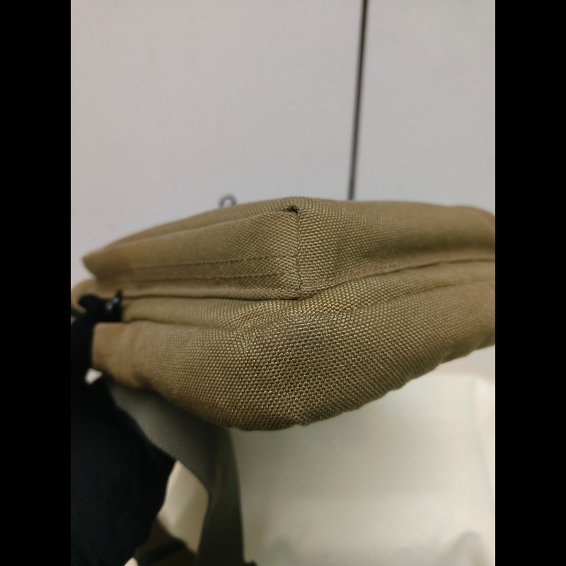 ㊣✨ Burberry✨博柏利 褐綠色 印字 布面 直立 胸前包 胸包 斜跨包 單車包/二手精品/保證正品🌳二手樹屋🌳-7