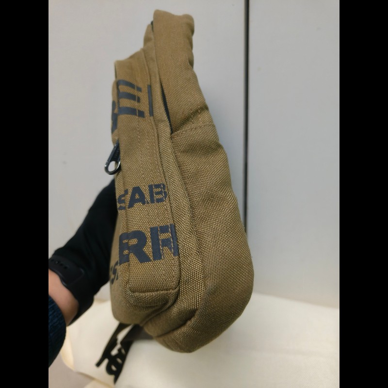 ㊣✨ Burberry✨博柏利 褐綠色 印字 布面 直立 胸前包 胸包 斜跨包 單車包/二手精品/保證正品🌳二手樹屋🌳-16