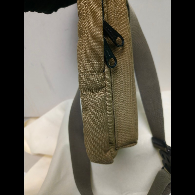 ㊣✨ Burberry✨博柏利 褐綠色 印字 布面 直立 胸前包 胸包 斜跨包 單車包/二手精品/保證正品🌳二手樹屋🌳-20