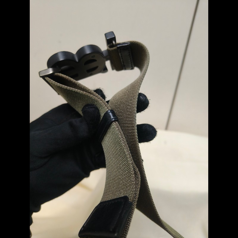 ㊣✨ Burberry✨博柏利 褐綠色 印字 布面 直立 胸前包 胸包 斜跨包 單車包/二手精品/保證正品🌳二手樹屋🌳-26