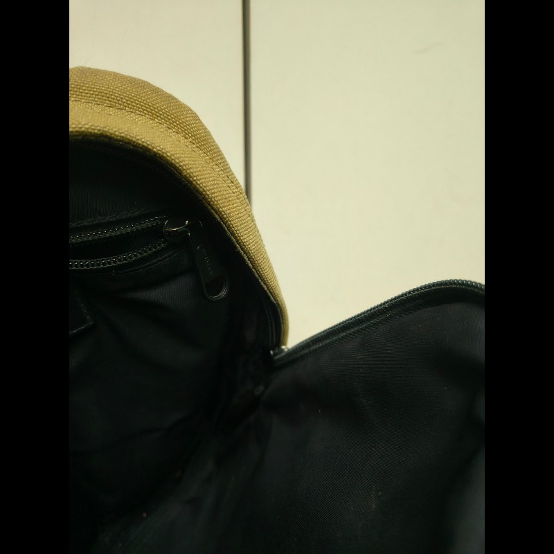 ㊣✨ Burberry✨博柏利 褐綠色 印字 布面 直立 胸前包 胸包 斜跨包 單車包/二手精品/保證正品🌳二手樹屋🌳-28