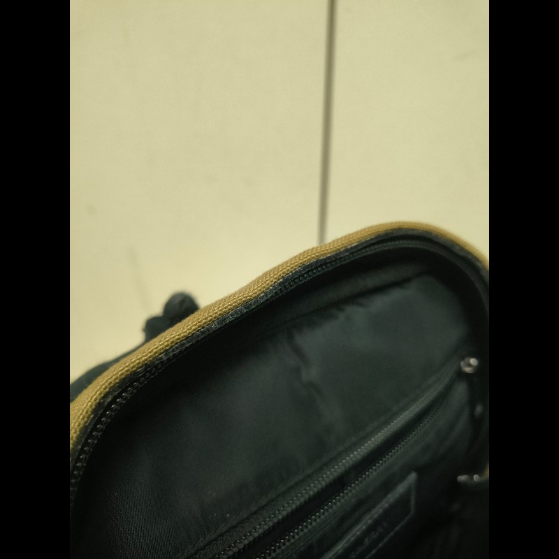 ㊣✨ Burberry✨博柏利 褐綠色 印字 布面 直立 胸前包 胸包 斜跨包 單車包/二手精品/保證正品🌳二手樹屋🌳-38