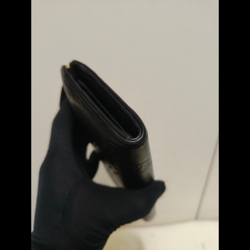 【8成新】㊣✨GUCCI✨古馳 黑色 牛皮 壓紋 老花 長夾 錢包 皮夾/雙G/二手包/保證正品🌳二手樹屋🌳-7