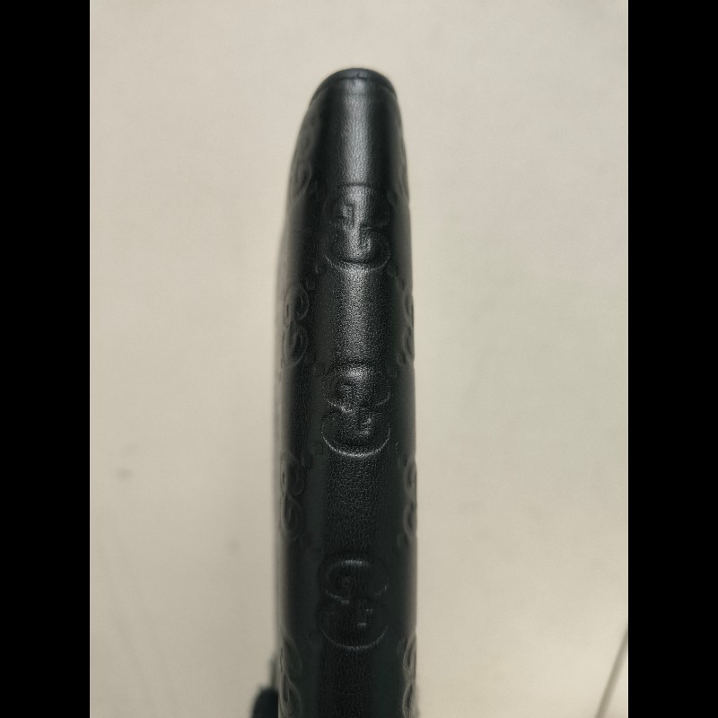 【8成新】㊣✨GUCCI✨古馳 黑色 牛皮 壓紋 老花 長夾 錢包 皮夾/雙G/二手包/保證正品🌳二手樹屋🌳-16