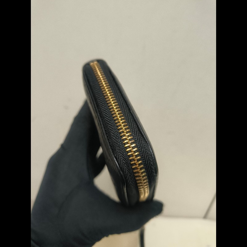 【8成新】㊣✨GUCCI✨古馳 黑色 牛皮 壓紋 老花 長夾 錢包 皮夾/雙G/二手包/保證正品🌳二手樹屋🌳-18