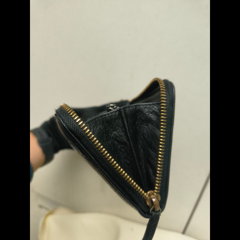 【8成新】㊣✨GUCCI✨古馳 黑色 牛皮 壓紋 老花 長夾 錢包 皮夾/雙G/二手包/保證正品🌳二手樹屋🌳-22