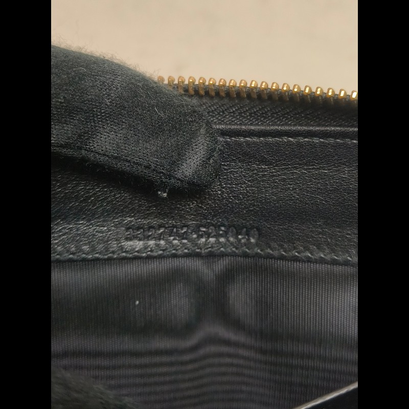 【8成新】㊣✨GUCCI✨古馳 黑色 牛皮 壓紋 老花 長夾 錢包 皮夾/雙G/二手包/保證正品🌳二手樹屋🌳-32